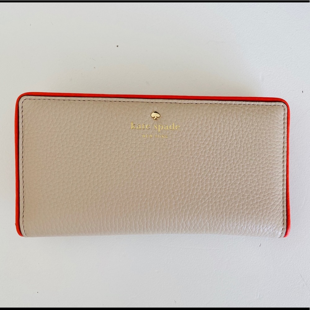 Kate Spade slim bifold wallet